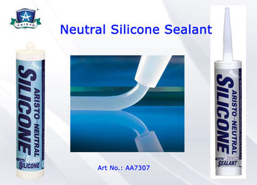 Laag het Siliconedichtingsproduct van de Modulus Neutraal Behandeling Kleur van de Één Deel de Duidelijke/Witte/Zwarte/Grijze Douane