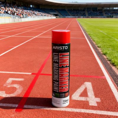 Aerosol sprayverf voor binnen- en buitengebruik met gratis monster - 750 ml lijnmarkeringssproeiverf